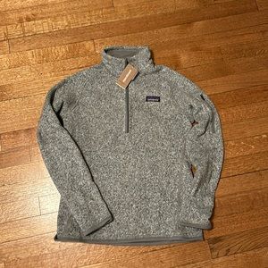 NWT Patagonia Better Sweater 1/4 zip- small